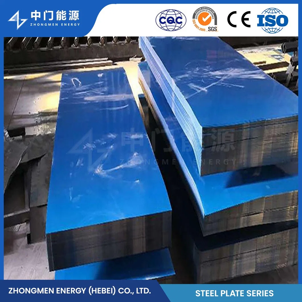 Zhongmen Energy Zinc-Magnesium Alloy Coated Steel Sheet Manufacturers China Galvanized Corrugated Steel Plate 2000mm Length Galvanized Steel Plain Sheet Plate