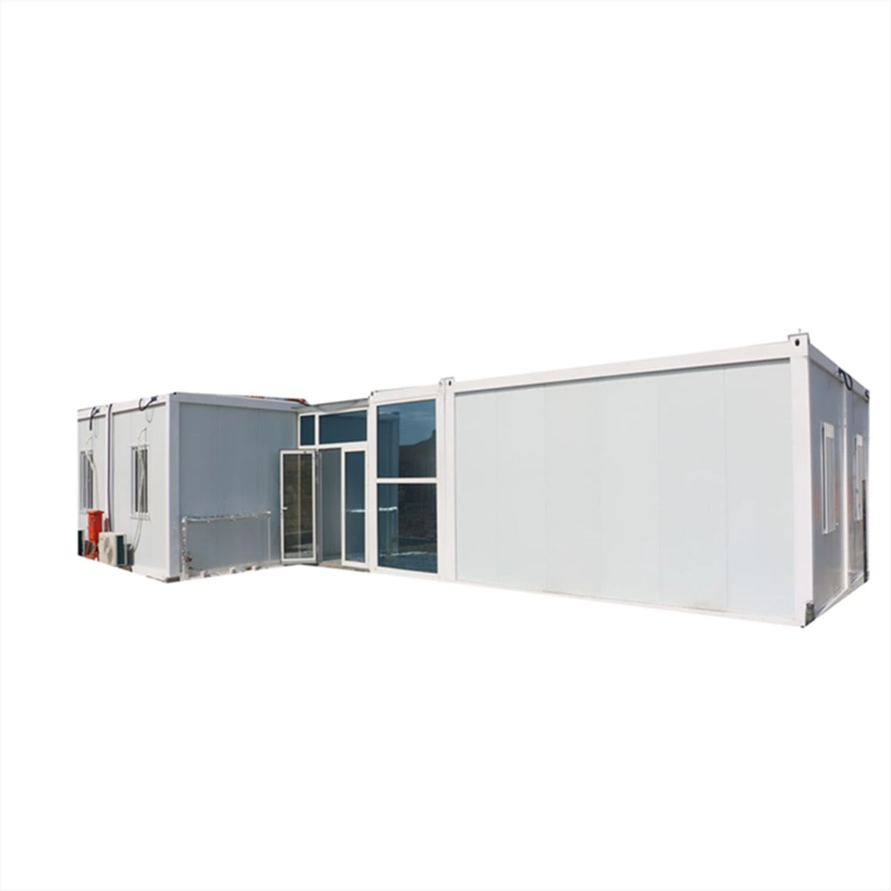 Prix usine Bois décorer Environnement Mobile Steel House Flat Pack Accueil du conteneur