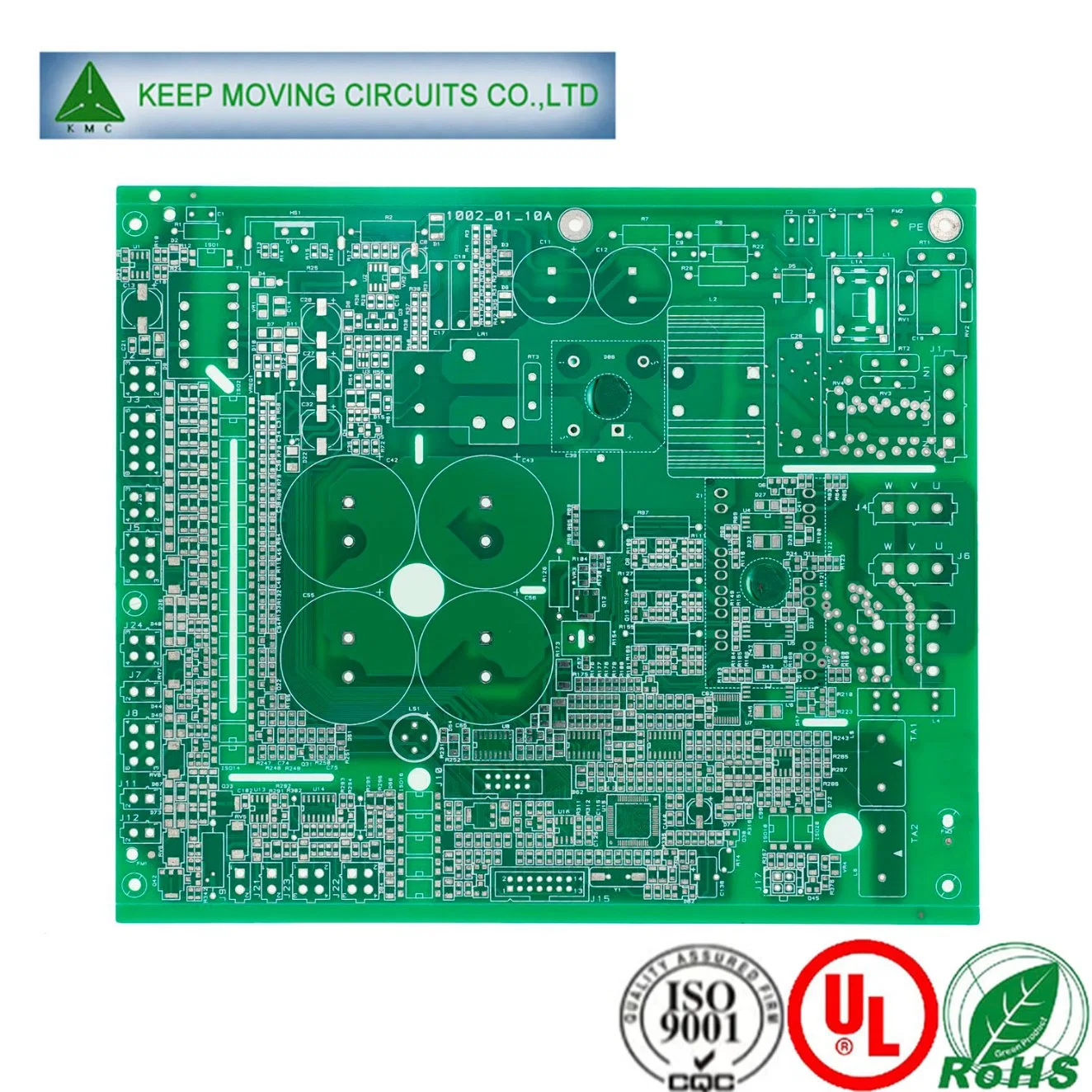 Personalizados de alta freqüência de PCB da placa de circuito do FR4+Rogers combinado de PCB a produção de Design
