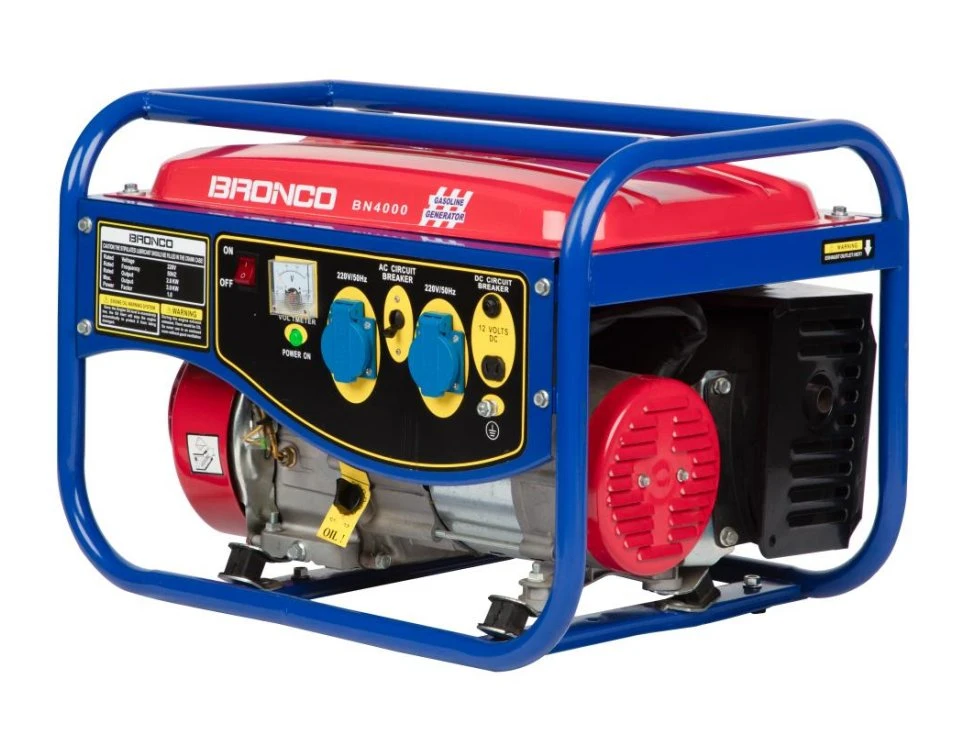 Bronco 2kw/2kVA Single Phase Gasoline Generator Set Portable Generator