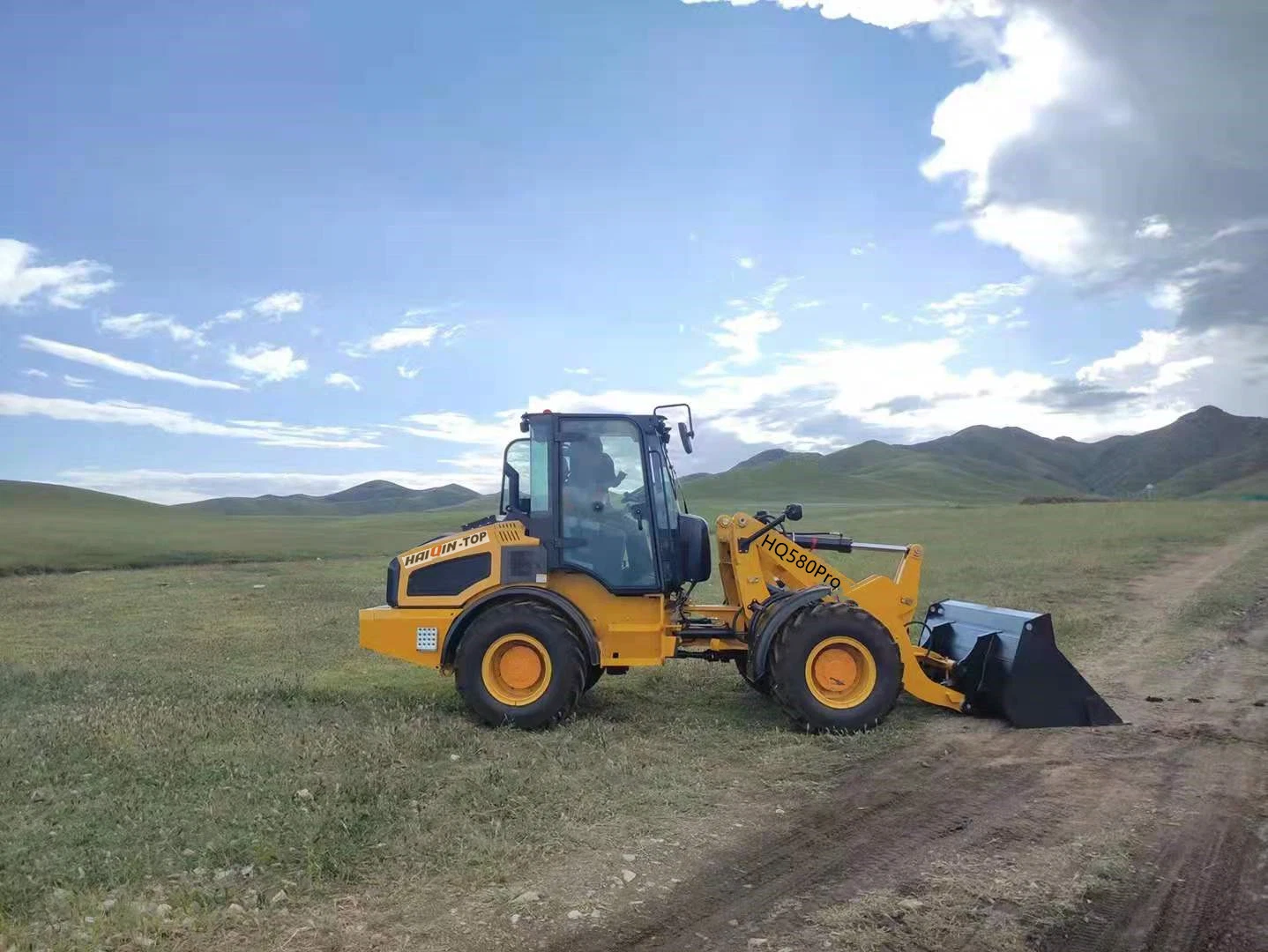 Haiqin Top Quality Strong (HQ580PRO) with CE, Euro V Engine Log Wheel Loader