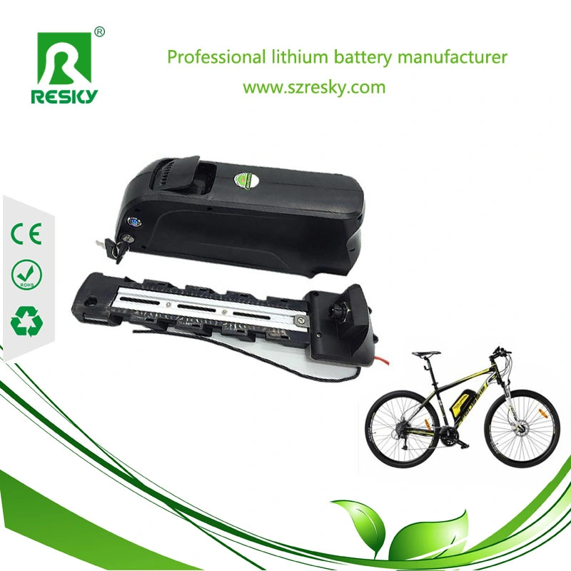 13s4p tubo de bajada 48V 10,4ah batería de litio para E-Bike Dolphin