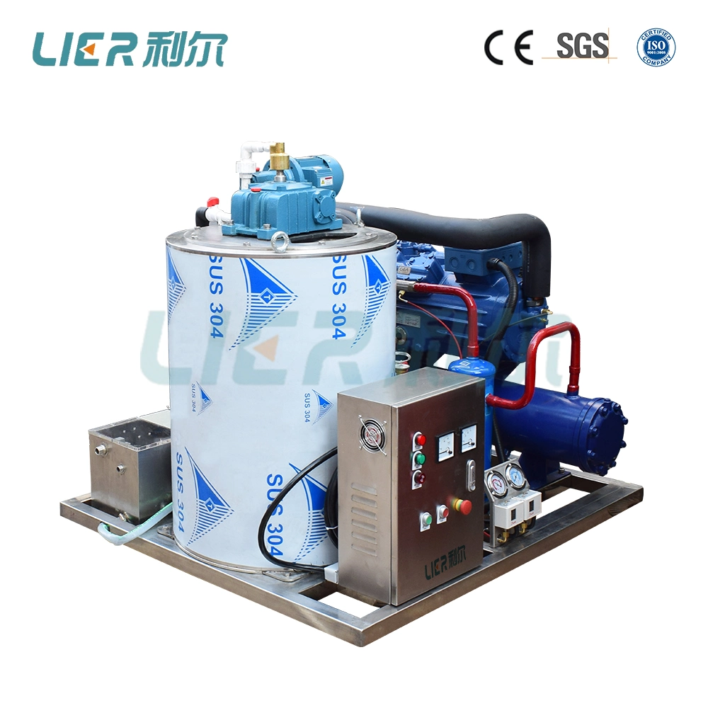 30tons Seawater Flake Ice Machine Boat 30000kg