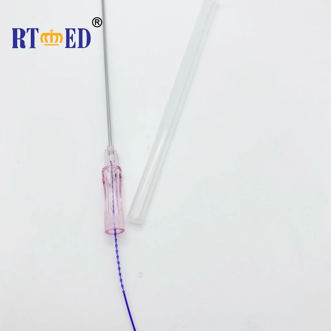 Hot Sell Pdo/Pcl Beauty Lifting Thread Blunt Needle with Molding Thread