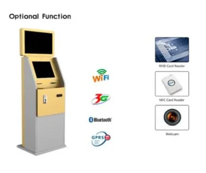 Manufacture High Tech Self Check in Kiosk with Room Card Dispenser