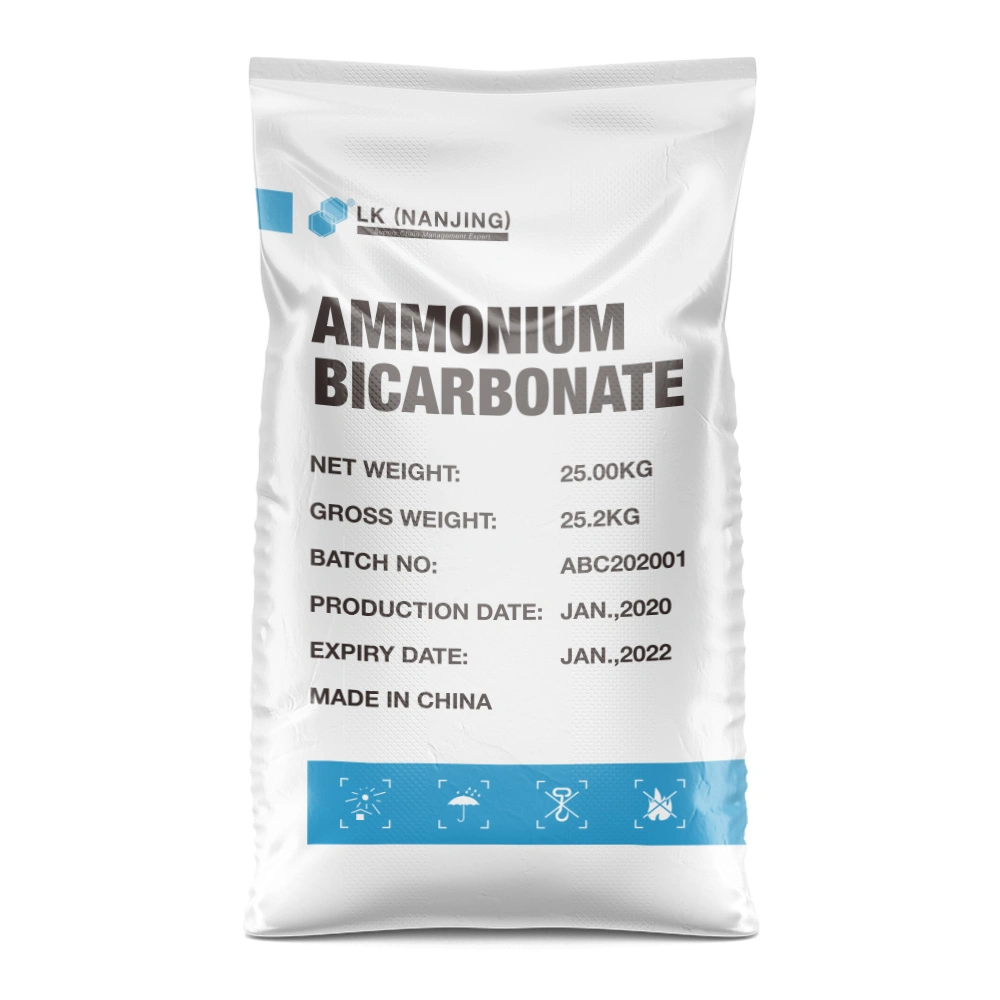 Food Grade 99.5% Ammonium Bicarbonate for Bleaching