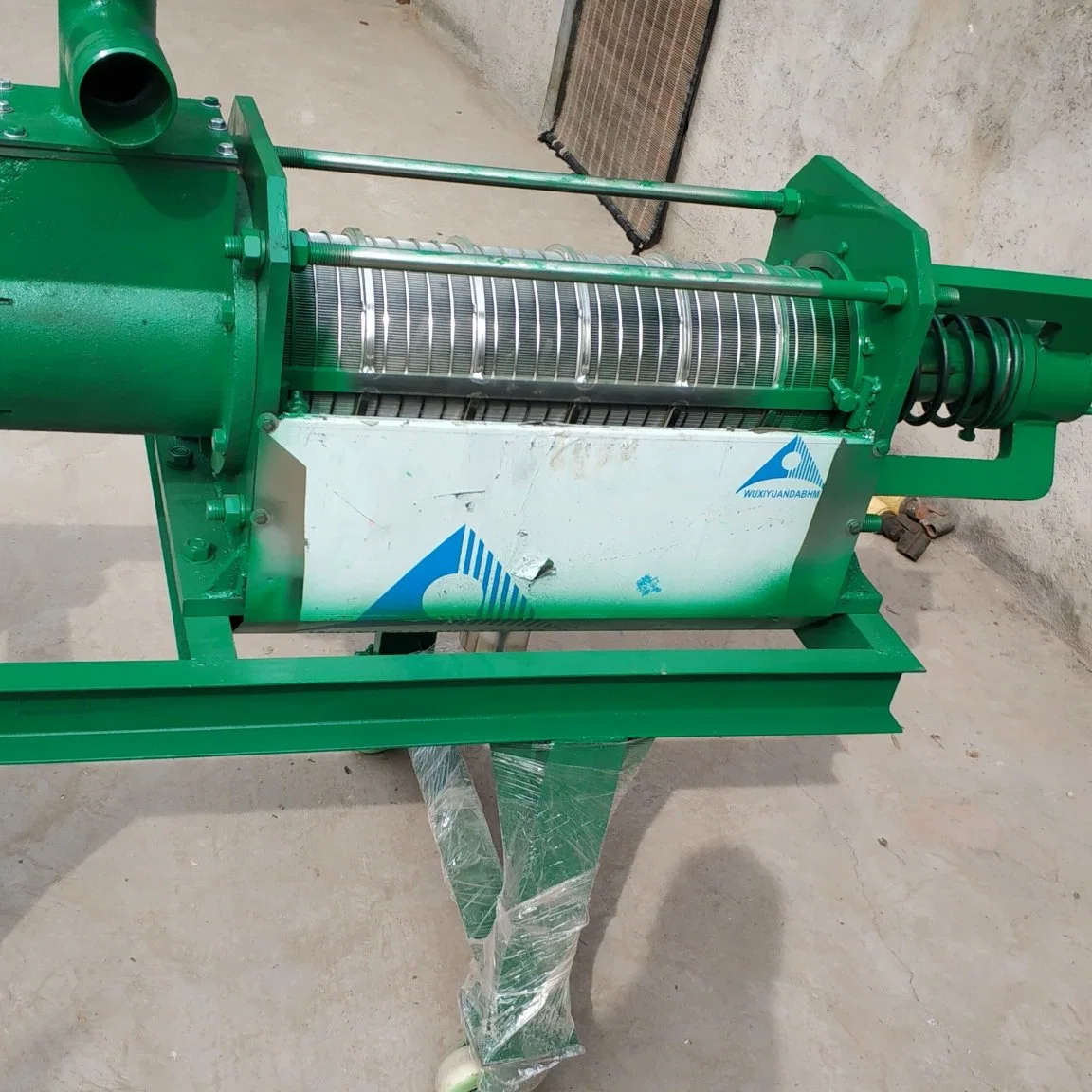 Cow Dung Animal Manure Separator Press Dewering Machines