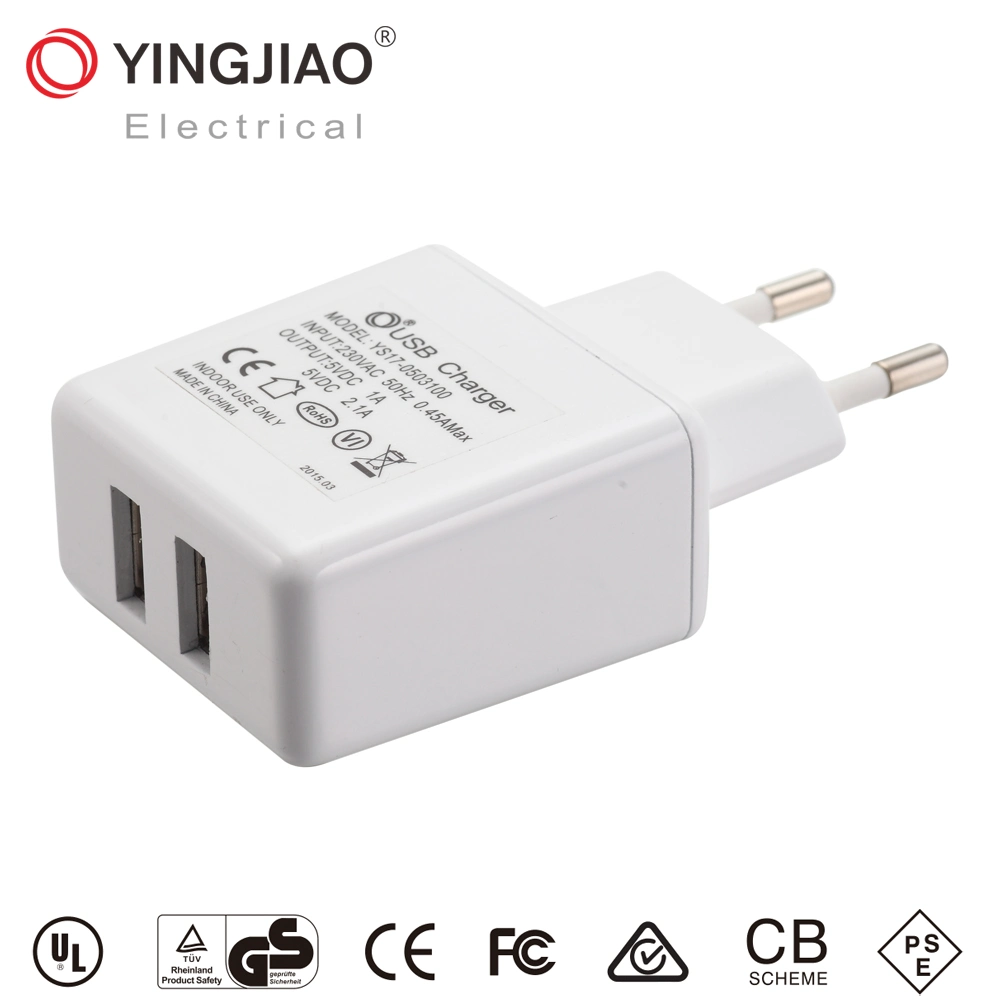 5V 3.1A 15,5W DC USB doble alimentación