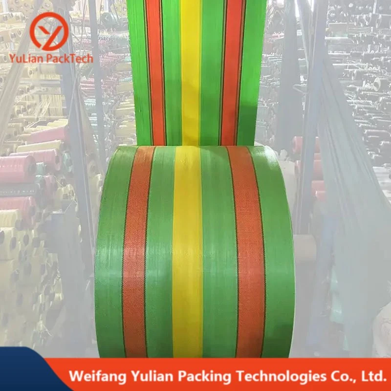 Virgin Material Woven Polypropylene Fabric Sack Roll Shopping Bag for Rice Corn Flour