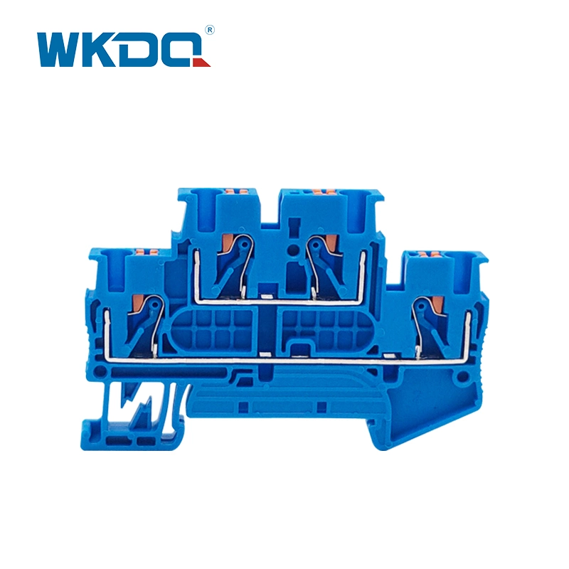Jpttb 2,5 DIN-Schienen-Anschlussklemmenblock mit zweistufiger Drahtklemme