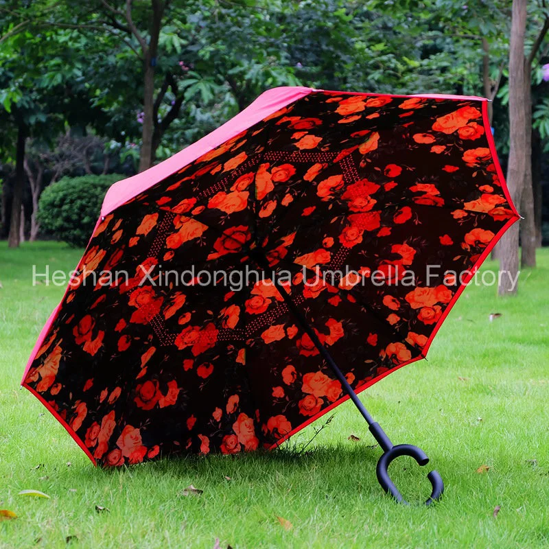 Colourful Portable Handsfree Inverted Umbrella for Car (SU-0023I)