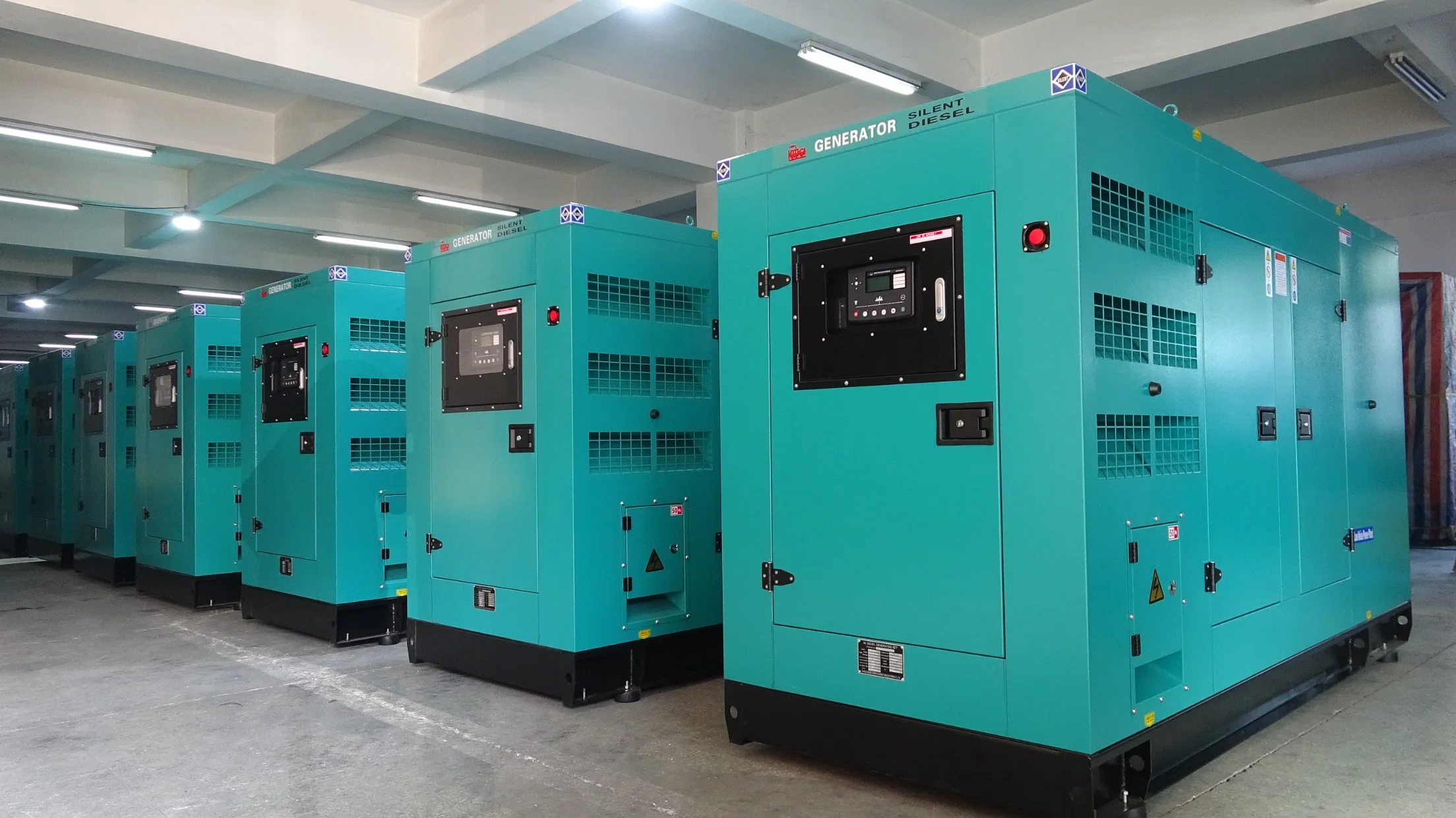 400kW 500kVA Prime AC Energía eléctrica silenciosa trifásica Grupo electrógeno diésel con Grupo Electrógeno Cummins/Perkins/Deutz/Weichai/Yuchai/SDEC