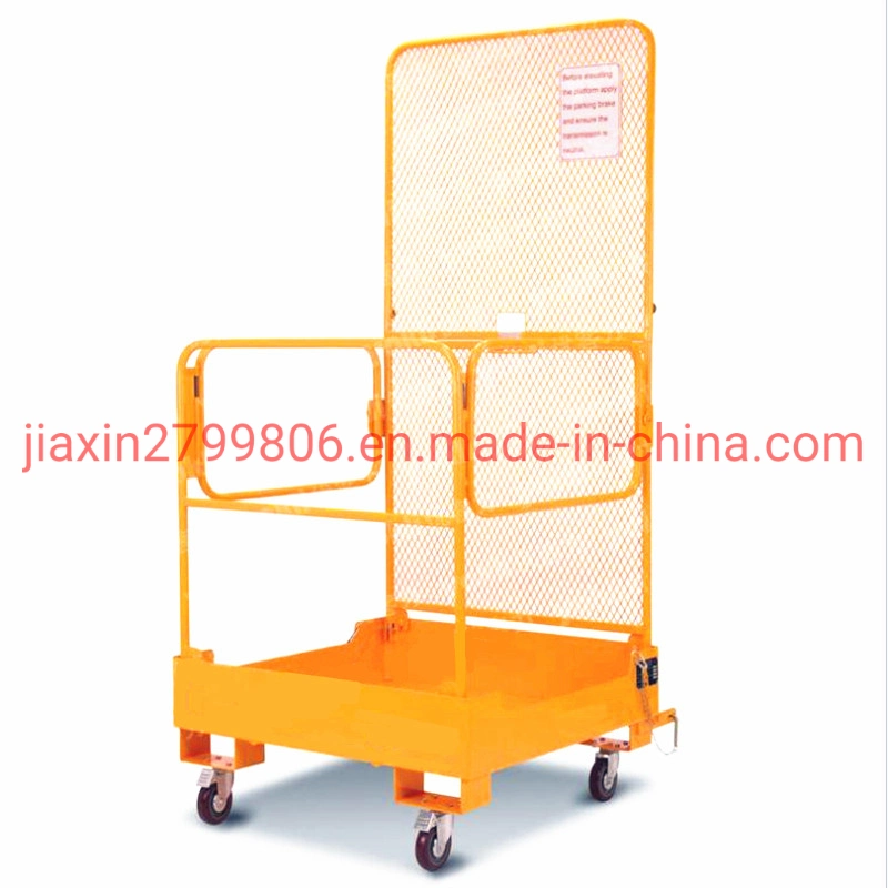 Foklift Attachment Forklift Truck Manned Platform Forklift Cage