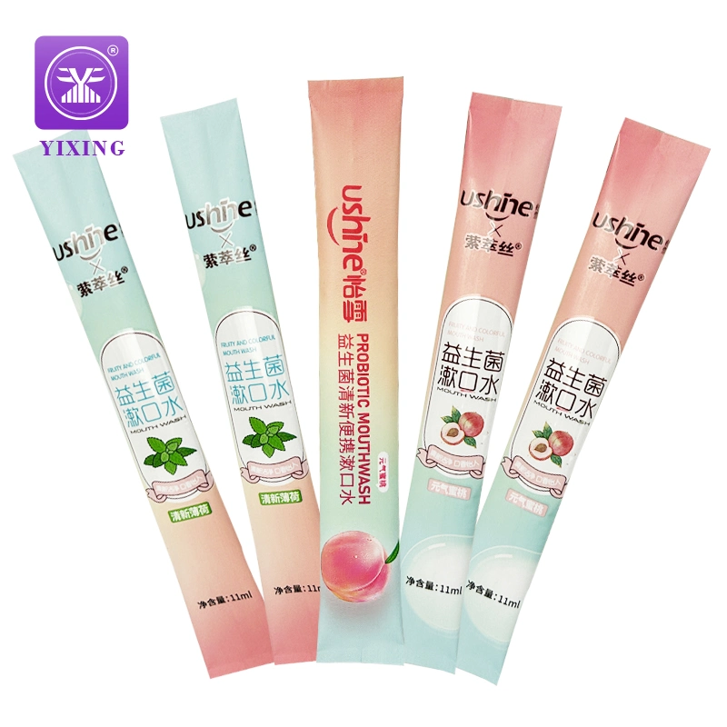 Shampoo Cream Mouthwash Sachet Plastic Packaging Roll Films for Cosmetic Packaging