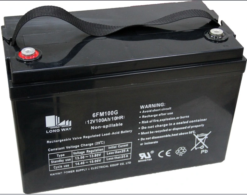 Batería de Plomo Ácido Coche Eléctrico Recargable UPS AGM 12V100ah