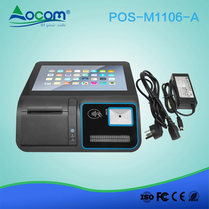 Windows Tablet with Printer All on One Android POS System