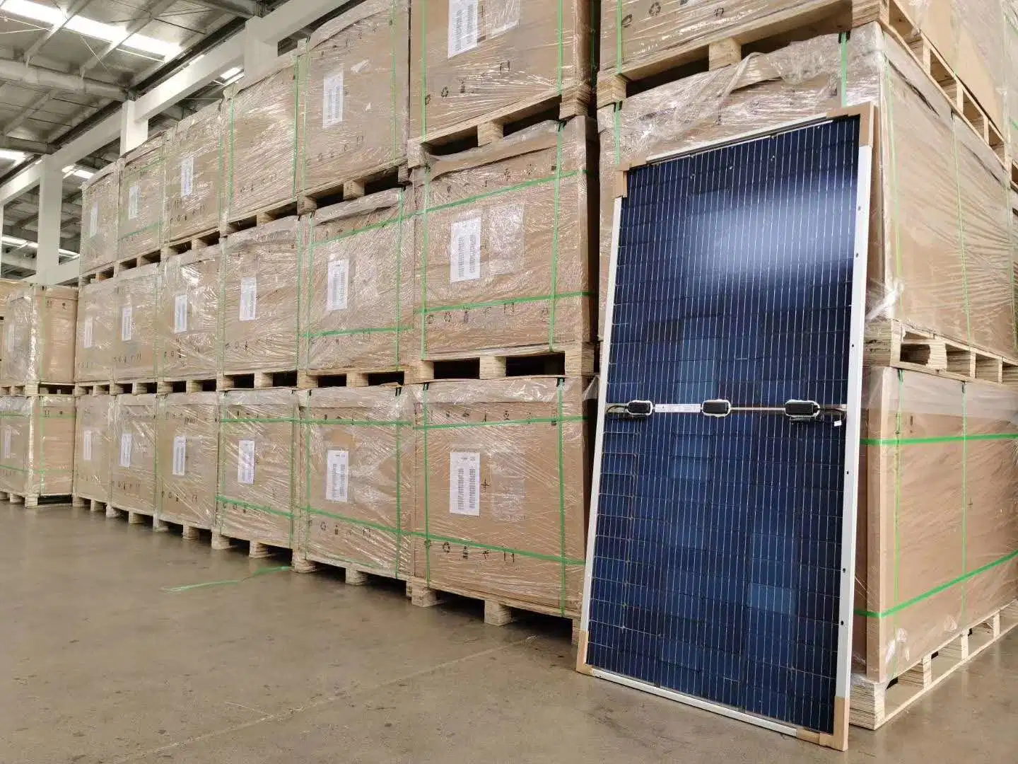Panneau solaire mono 320W en gros pour système d'énergie renouvelable solaire.