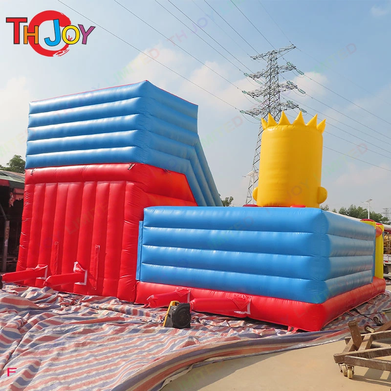 8x8m Simpson gonflable en PVC commerciale Bouncer Inflatable Bounce House for Sale