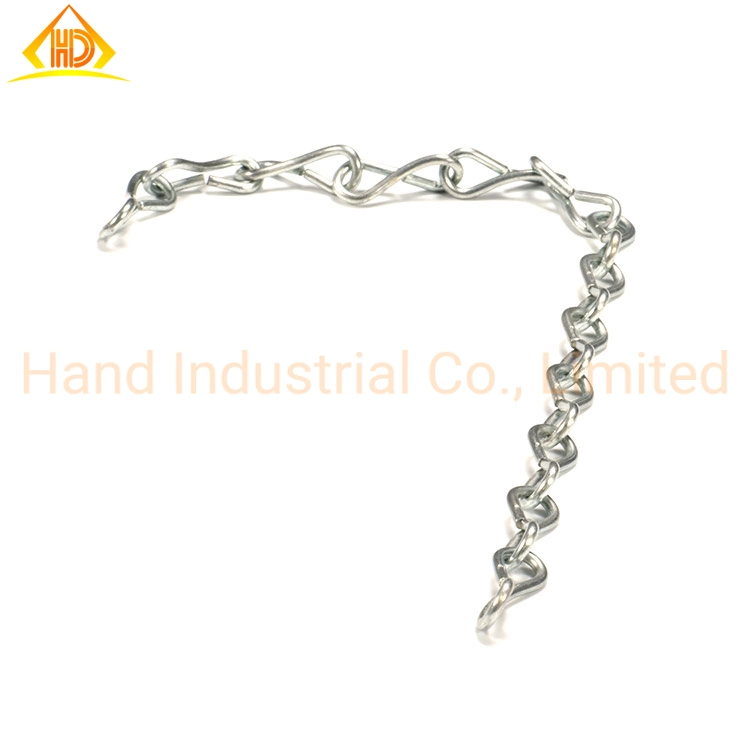 Steel Long Welded Chain Links Bending Straight Chain