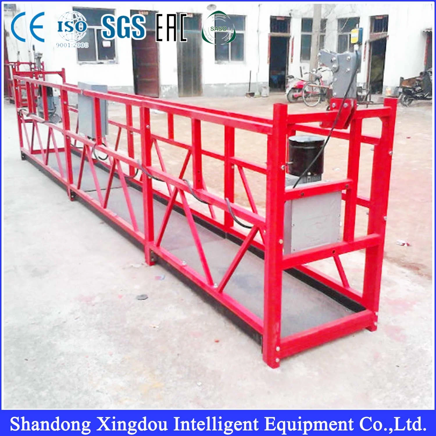 Hanging with Wire Rope Steel Work Scaffolding Platform