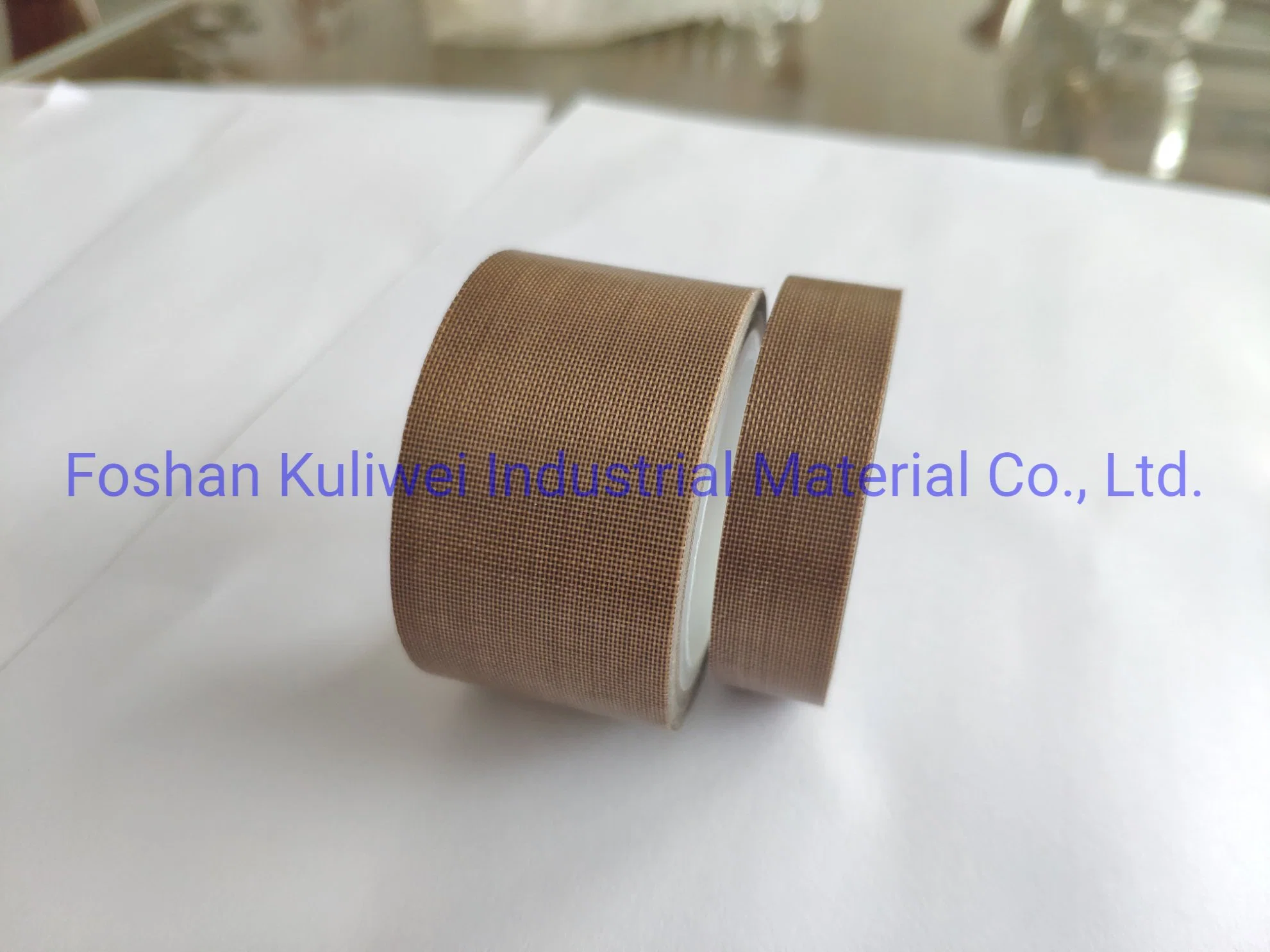 Heat Resisting Cinta Teflons PTFE Thread Seal Tape Custom Free Sample Fiberglass Teflons Tape Heat Resistance High Insulation Tape