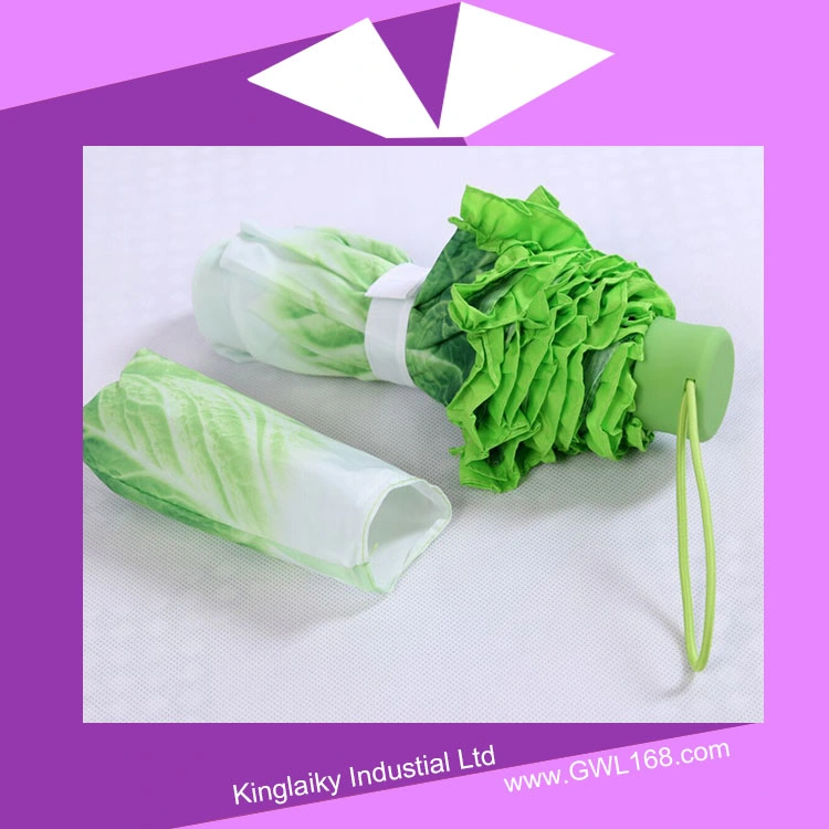 New Moulding Advertising Umbrella in Cabbage Design P016-018