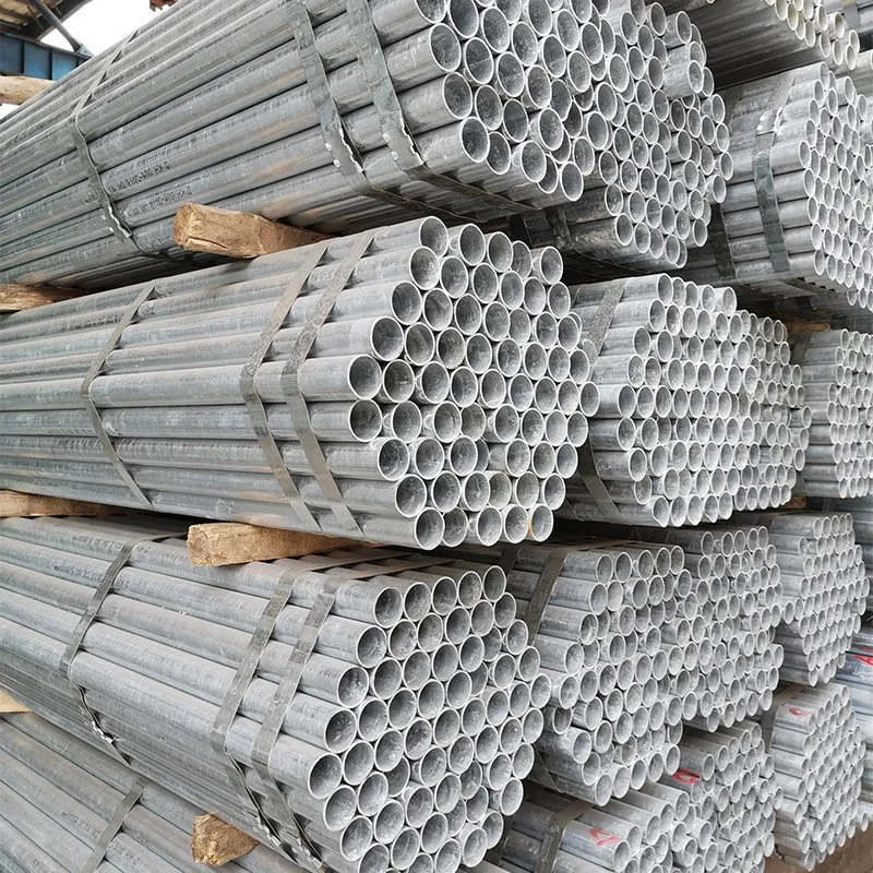 ASTM A106 Gr. B 2 Inch Sizes Gi Steel Round Galvanized Iron Pipe for Greenhouse Frame