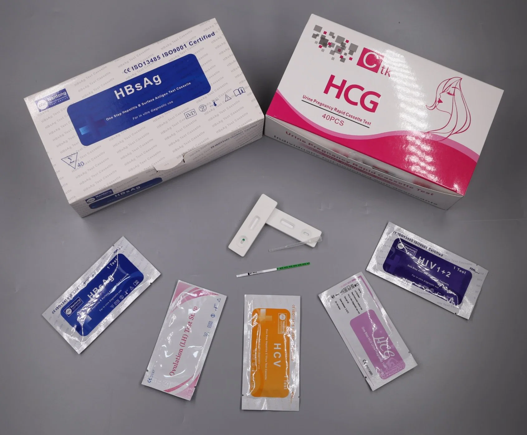 High quality/High cost performance  Medical Self Test Hot Selling HCG/HCV/HIV//Hbsag Rapid Test Kit