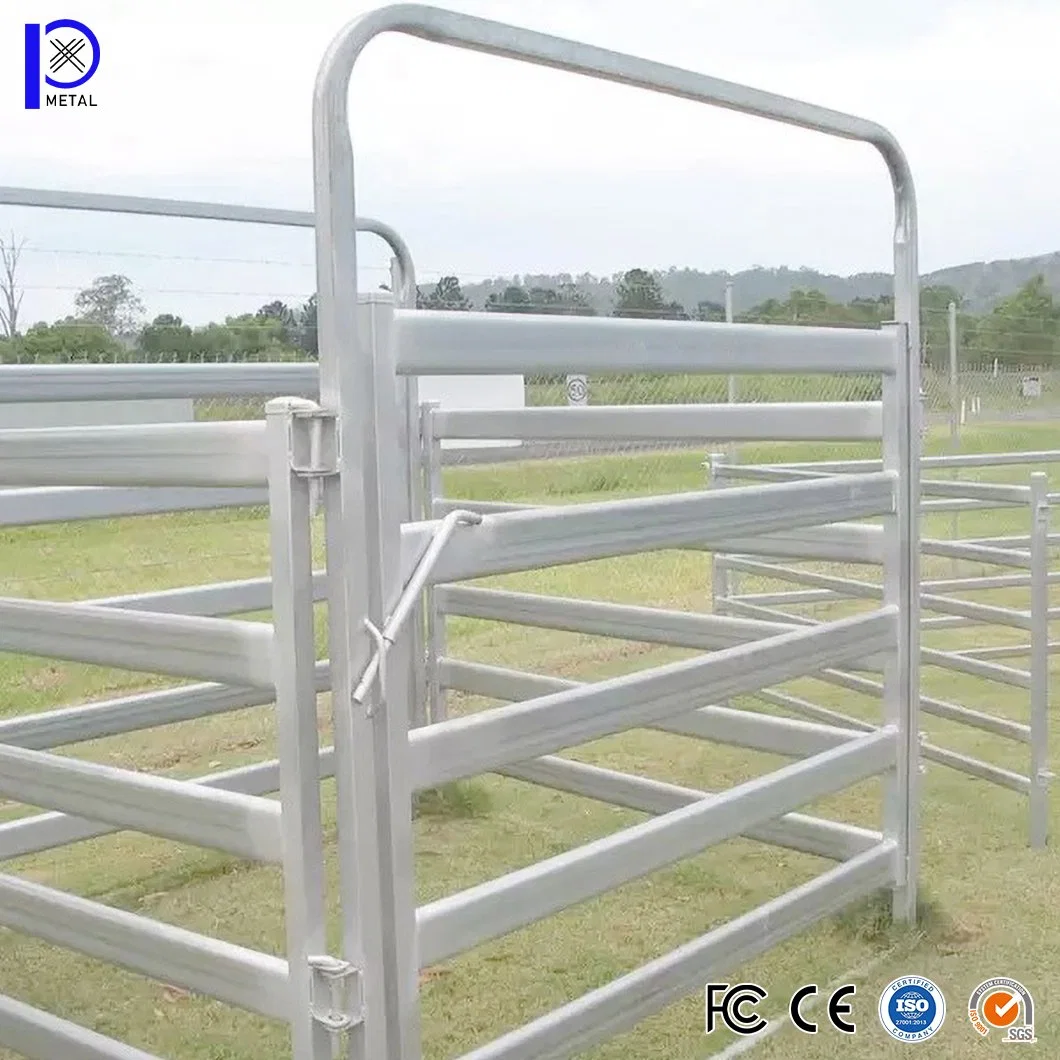 Pengxian Steel Pipe Pipe Farm Gates Original Factory Panel Farm Gate 1800 X 2100 mm Metal Mesh Fence