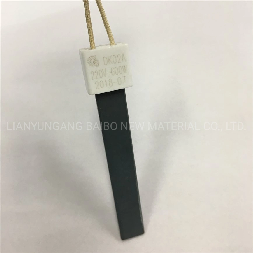 Kundenspezifische 220V Spannung Leistung Siliziumnitrid-Elektrode Ignitre Schwarz hoch Temperaturbeständige Si3n4 Keramikzündung