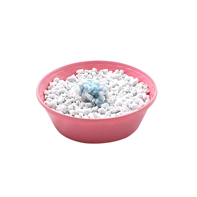 Environment Friendly Degradable Premium Unique Green Turn Blue Clumped Paper Cat Litter