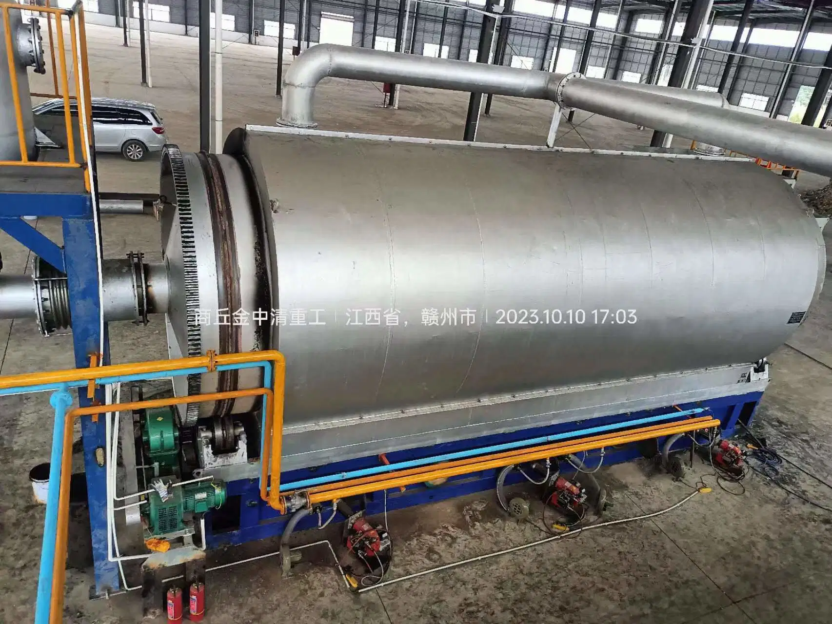 Good Use Waste Plastic Pyrolysis to Oil Machine