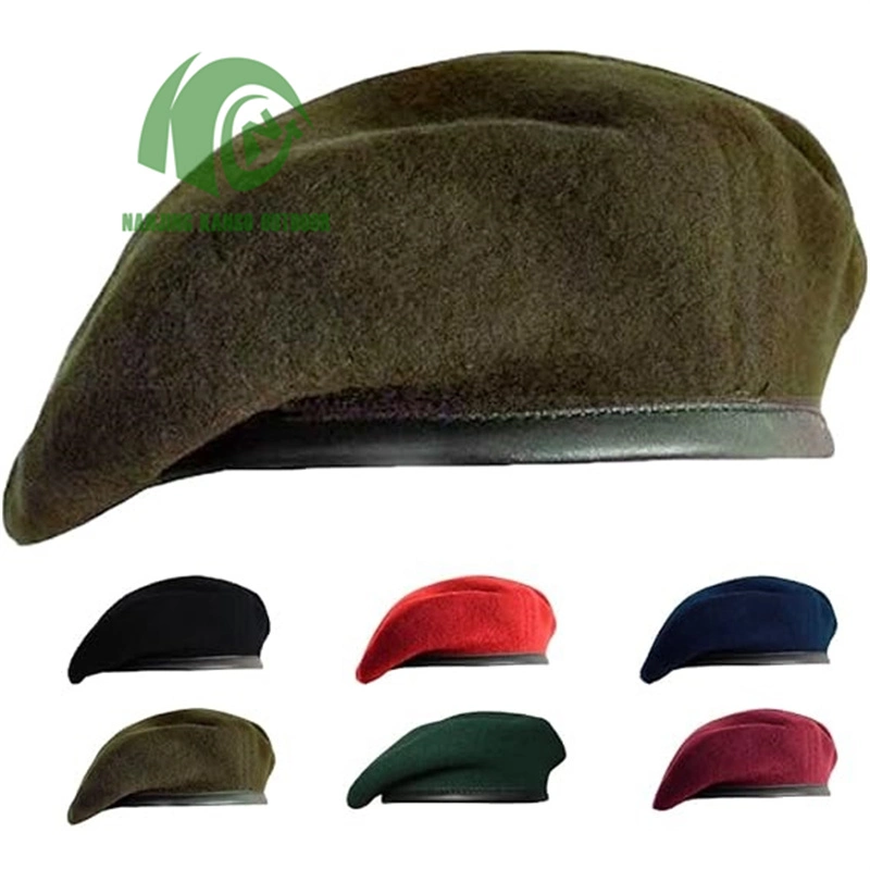 Kango Military Berets for Officers Classic Beret Military Style Soldier Beret