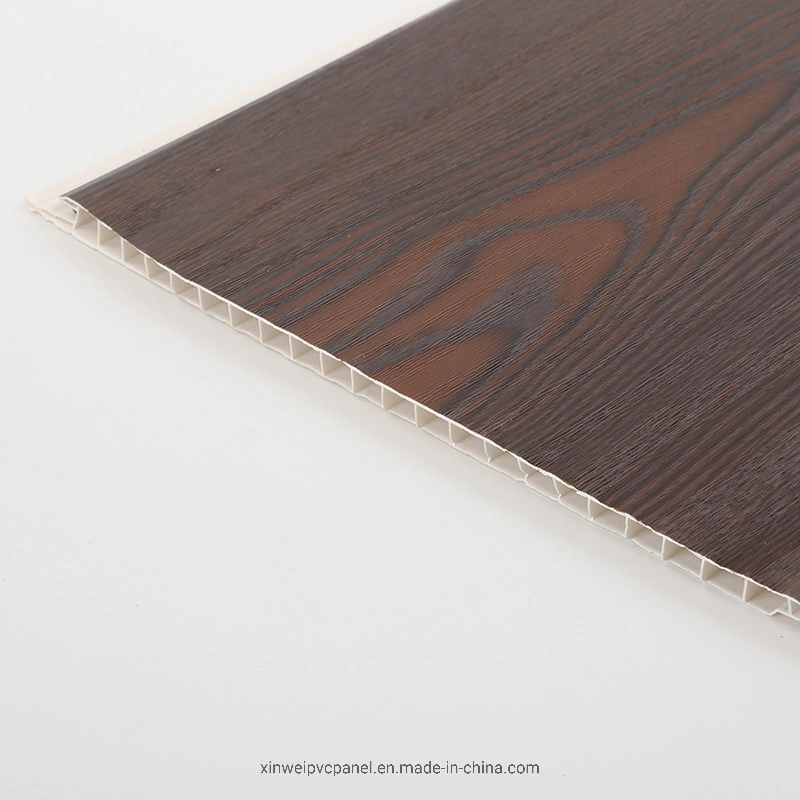 Wood Lamination Film PVC Panel 3D Ceiling or Wall Decoration