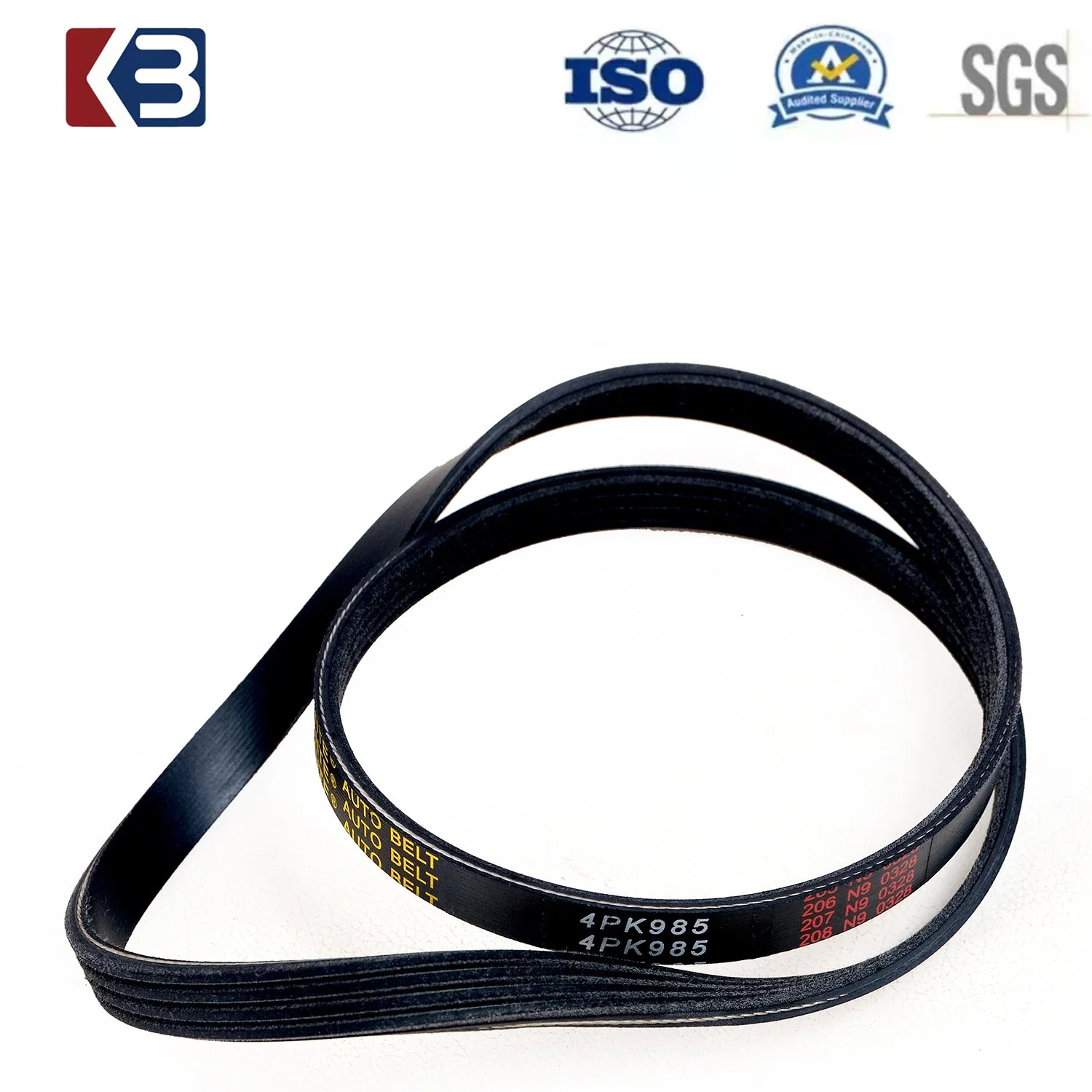 Automobile Transmission Belt EPDM Material 4pk800 Multi-Champs Belt Automobile Timing Belt Is Suitable for Honda