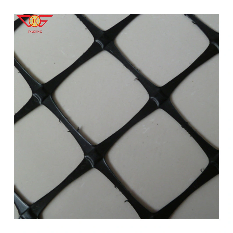 High Tensile Strength Road Construction PP Biaxial Plastic Geogrid