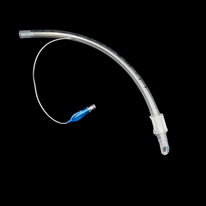 Medical Grade 3.0mm-9.5mm PVC Reinforced Endotracheal Tube with High Volume Low Pressure Cuff