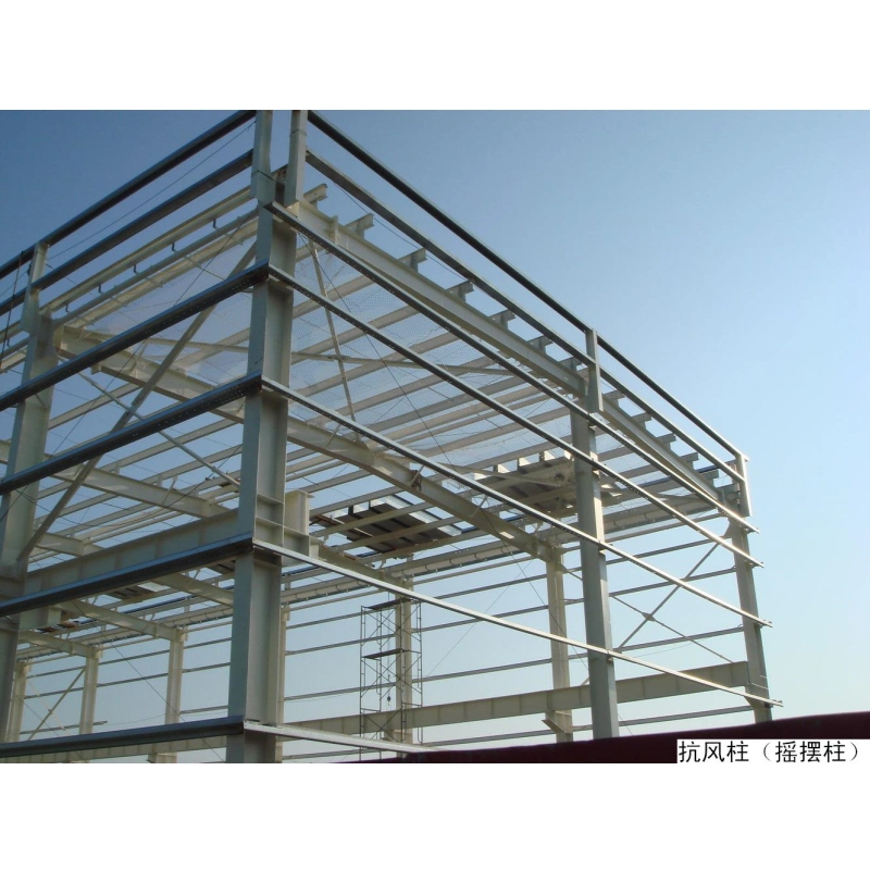 Multi-Storey Prefabricated Engineered Steel Structure Construction for Warehouse Workshop Hangar