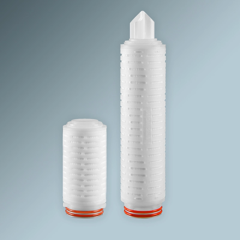 Pleated Filter Cartridge for Liquid Separation and Purification Process in Pharmaceutical Industry