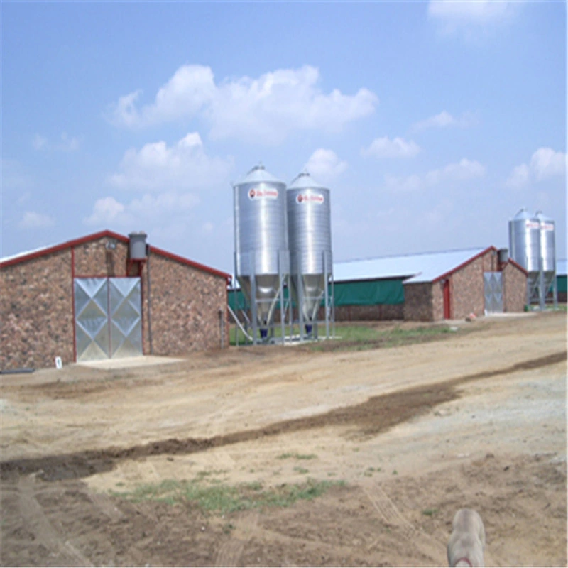 Control Prefab Steel Structure Design Chicken Poultry House Farm Shed