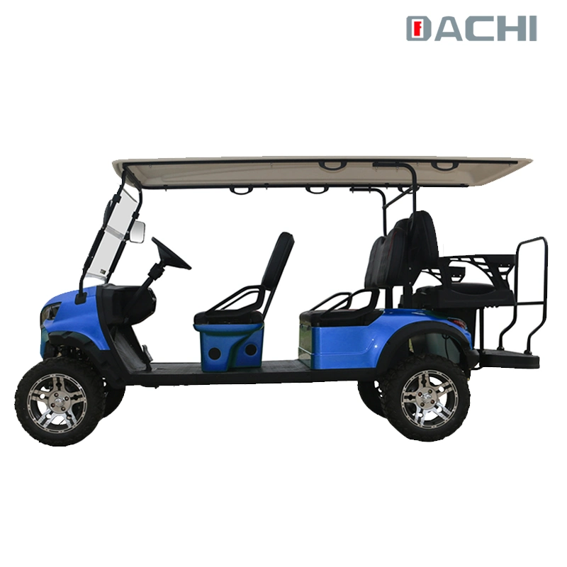 Electric Golf Cart 4+2 Seats New Designed Forge H4+2 Hunting Golf Buggy