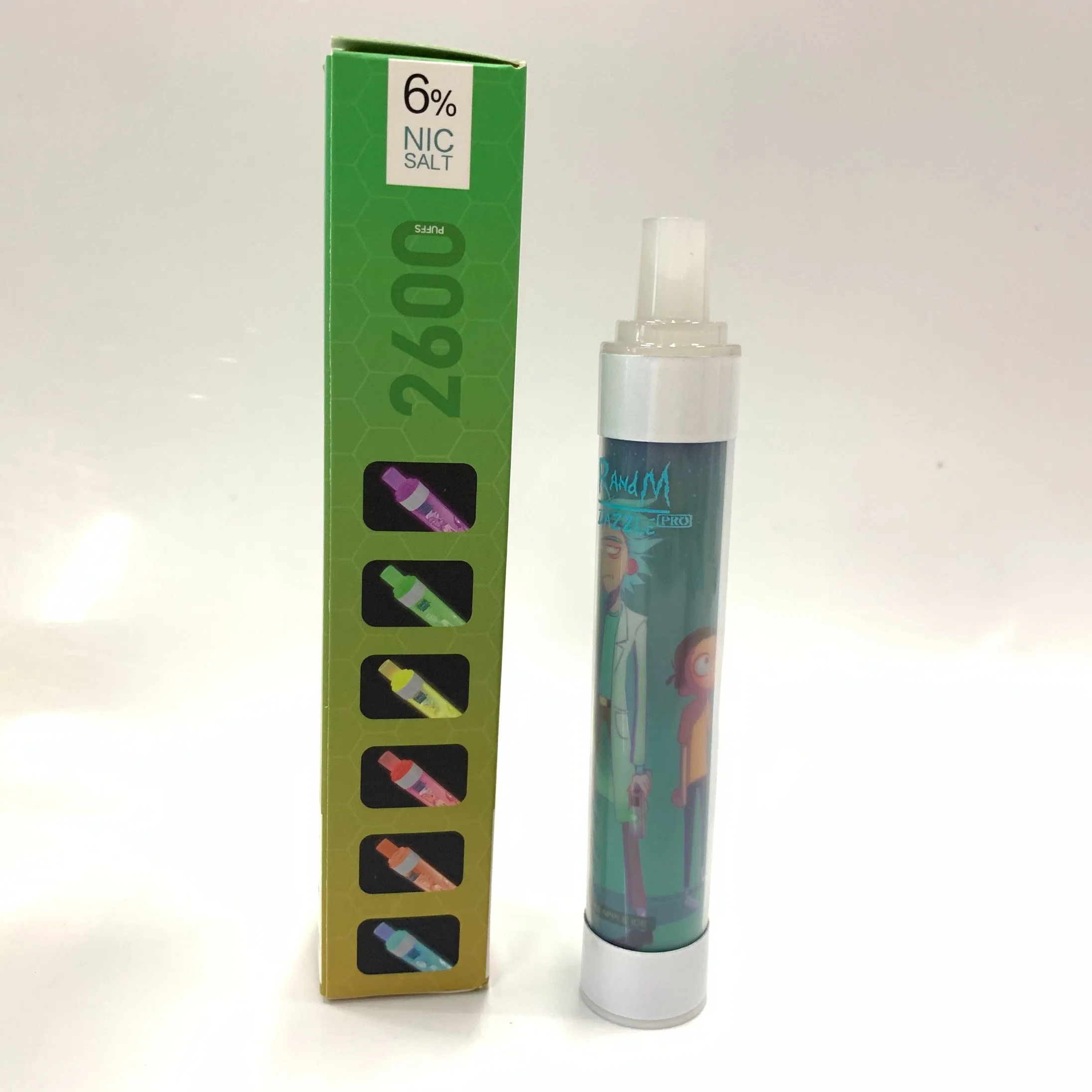 2021 Großhandel Einweg 1100mAh 6 ml Fruchtgeschmack Liquid Top Qualität Rauchen Elektronische Zigarette