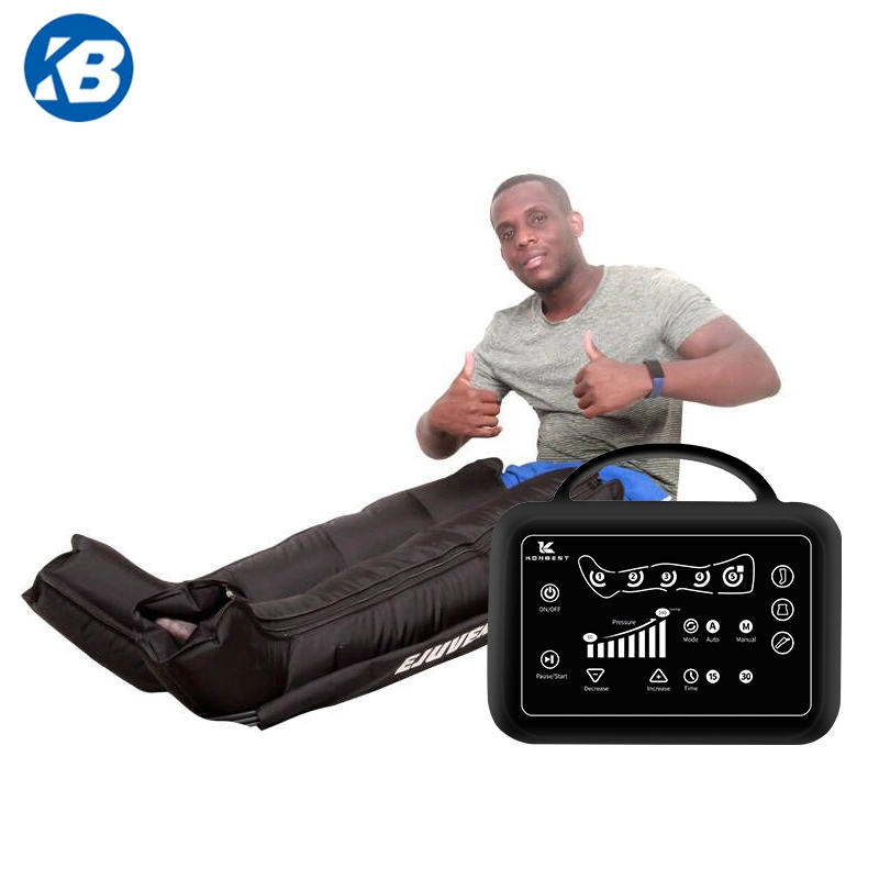 2022 Vibrateur Portable Device Bottes de compression de l'air Circulation Masseur de jambe double de la machine