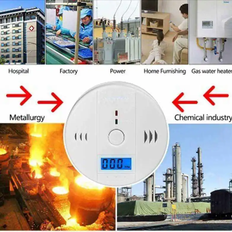 CE-qualifiziert Top Quality Fire Security Co Kohlenmonoxid-Detektor Monoxidao De Carbono für Küche