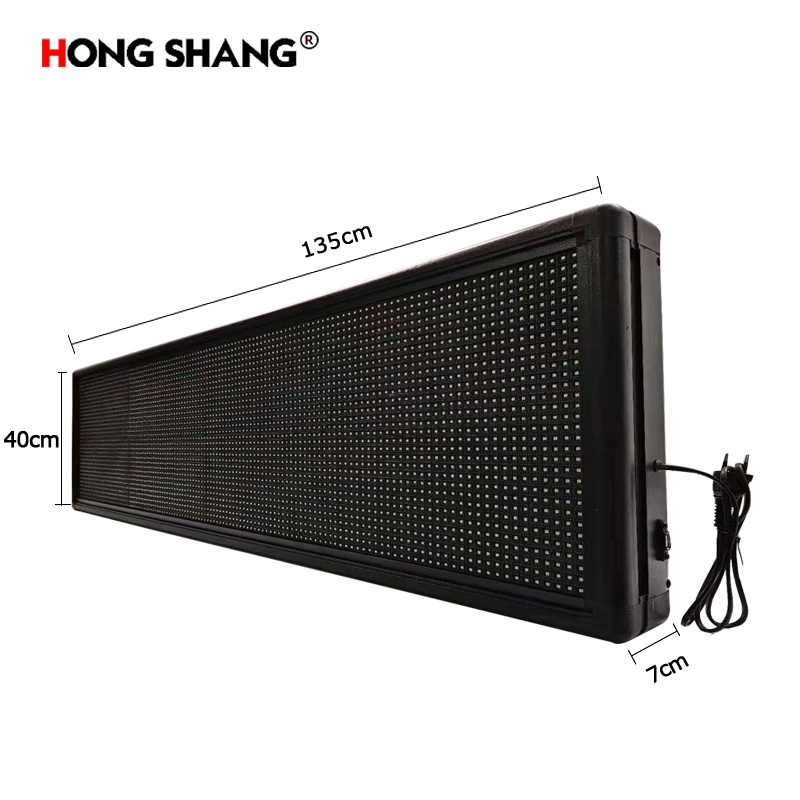 Production of Outdoor P10 Red LED Advertising Player Monochrome Display