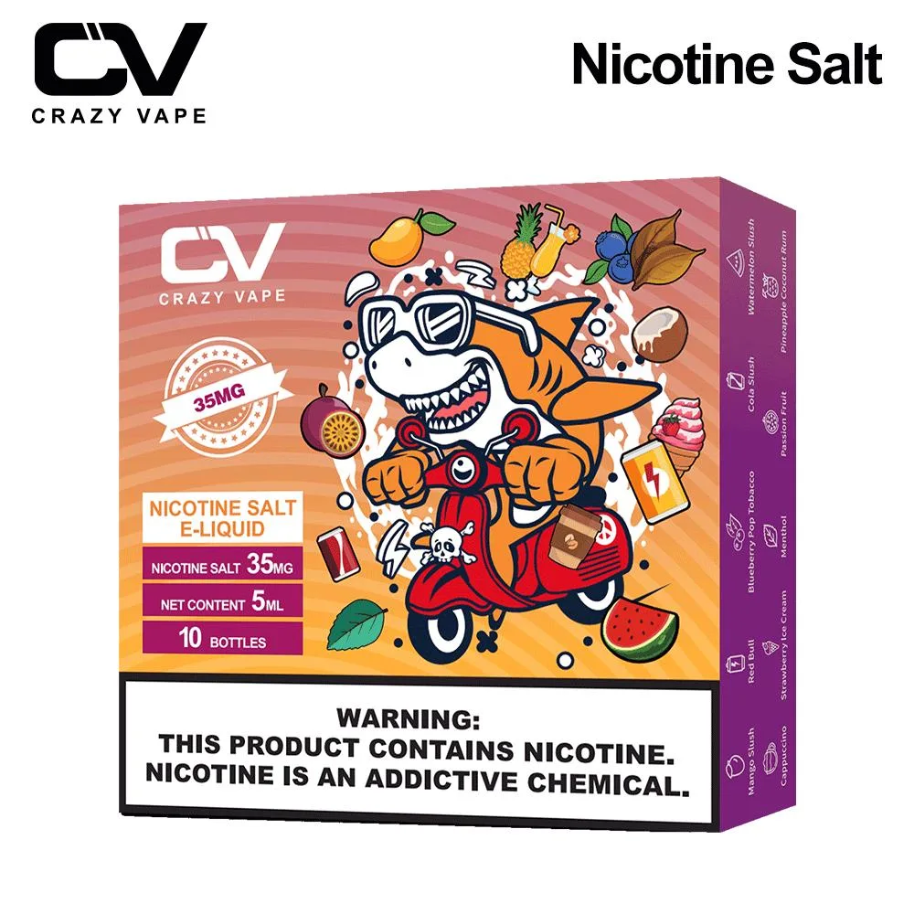 Crazy Vape Mini E Cig Shop of Vape Juice for Vapers, Wape E Liquid, Vapes Blackcurrant, Diverse Flavors