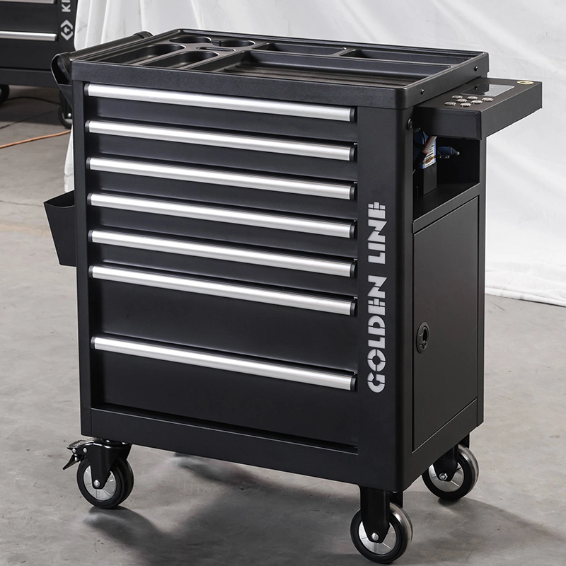 New Design 7 Drawer with Digital&Touch Lock Garage Tool Cabinets