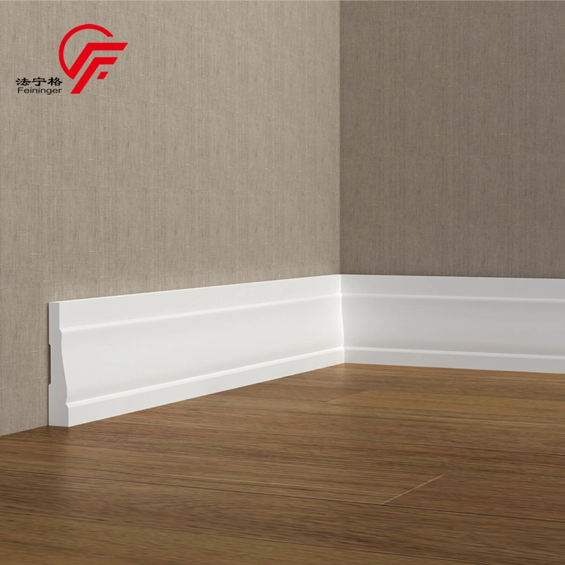 PS Polystyrene Skirting Molding Quick Easy Install White Wall Protectors Decorative Moulding