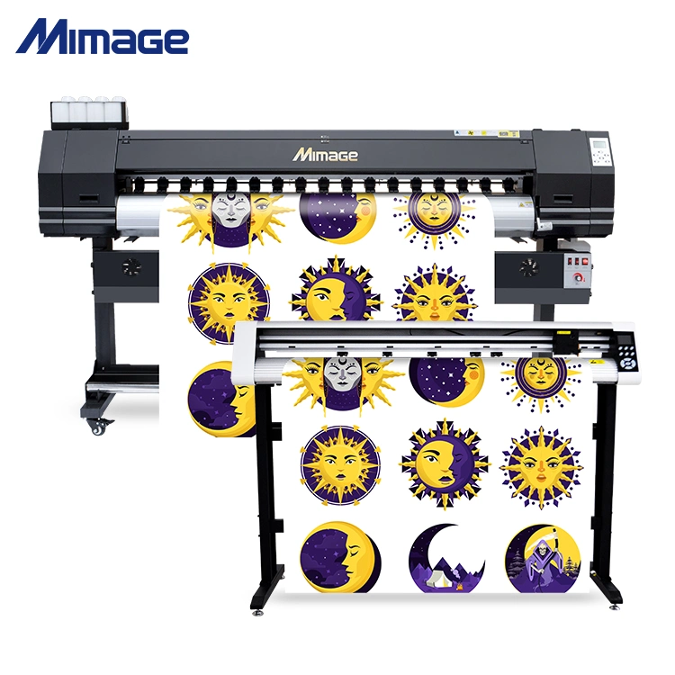 Fabricação marca Mimage impressão de solventes Eco de grande formato para jato de tinta digital Impressora de plotter de máquinas Impresa