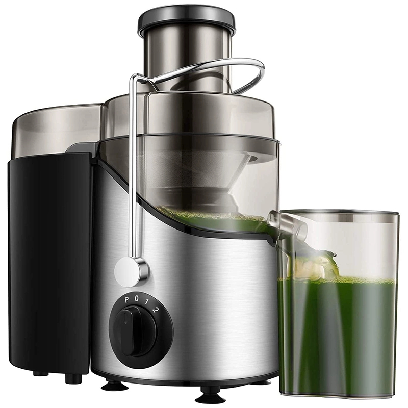 400W Electric Big Feeding Mouth Powerful Smoothie Cold Press Commercial Vegetable and Fruit Juice Extractor